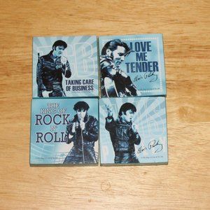 Four Elvis Magnets